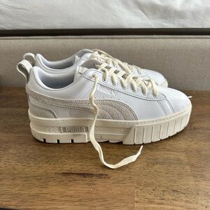 Puma Mayze white sneakers